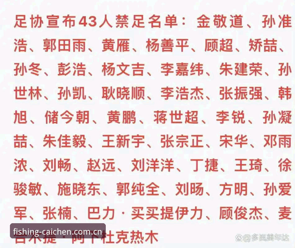 财神捕鱼游戏乐趣 中国足协第三批禁足名单详解:17人终身禁足,48人受罚